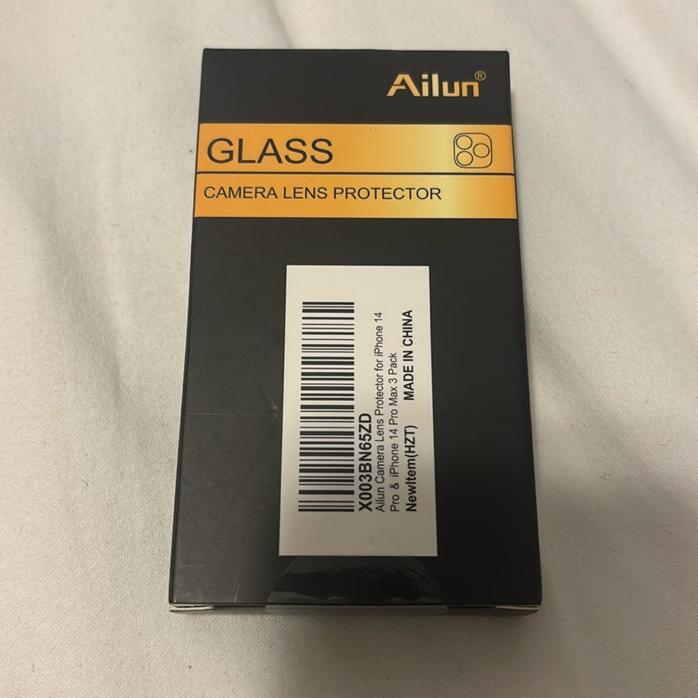 iPhone 14 Pro and iPhone 14 Pro Max 3 Pack Camera Lens Protector
